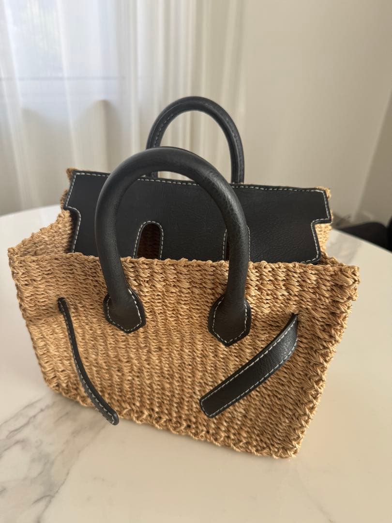 sea カゴバーキン Sサイズ　カゴバッグ