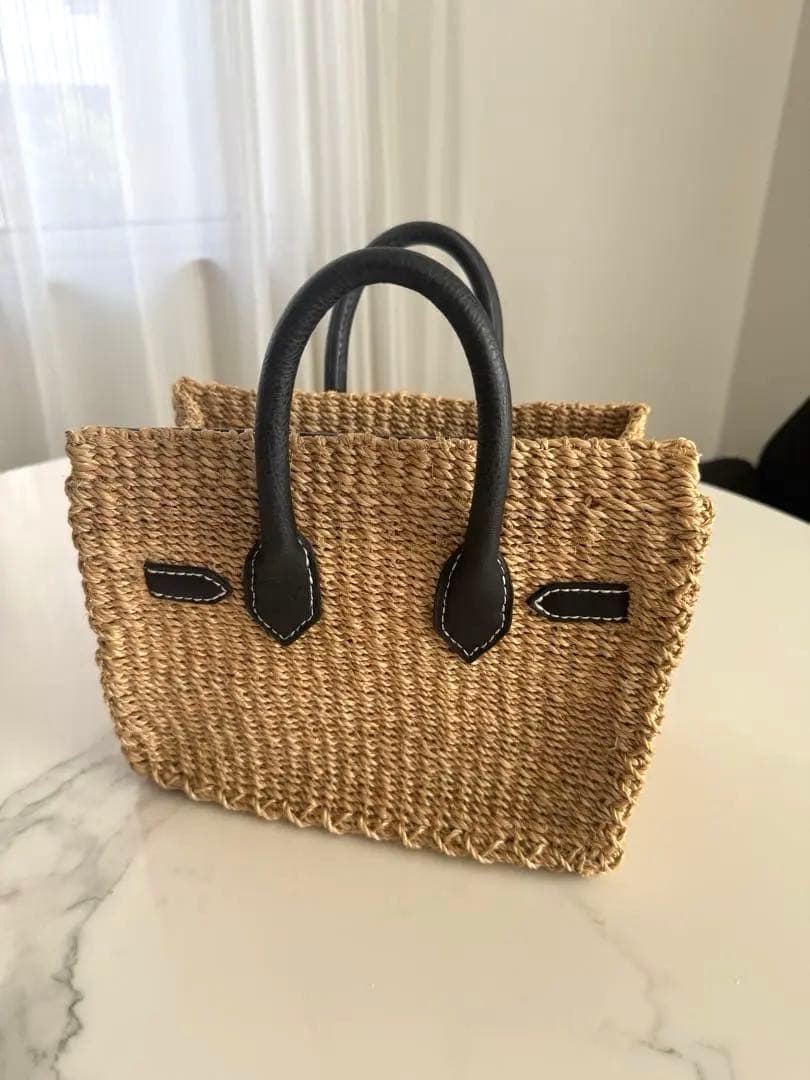 sea カゴバーキン Sサイズ　カゴバッグ
