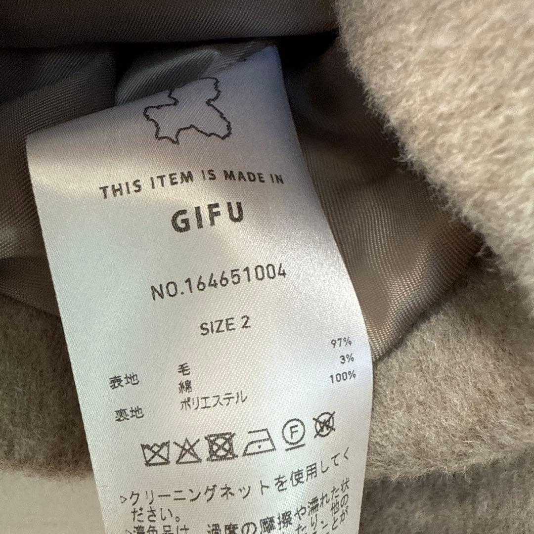 PUBLIC TOKYO　ウールジップショートコート02