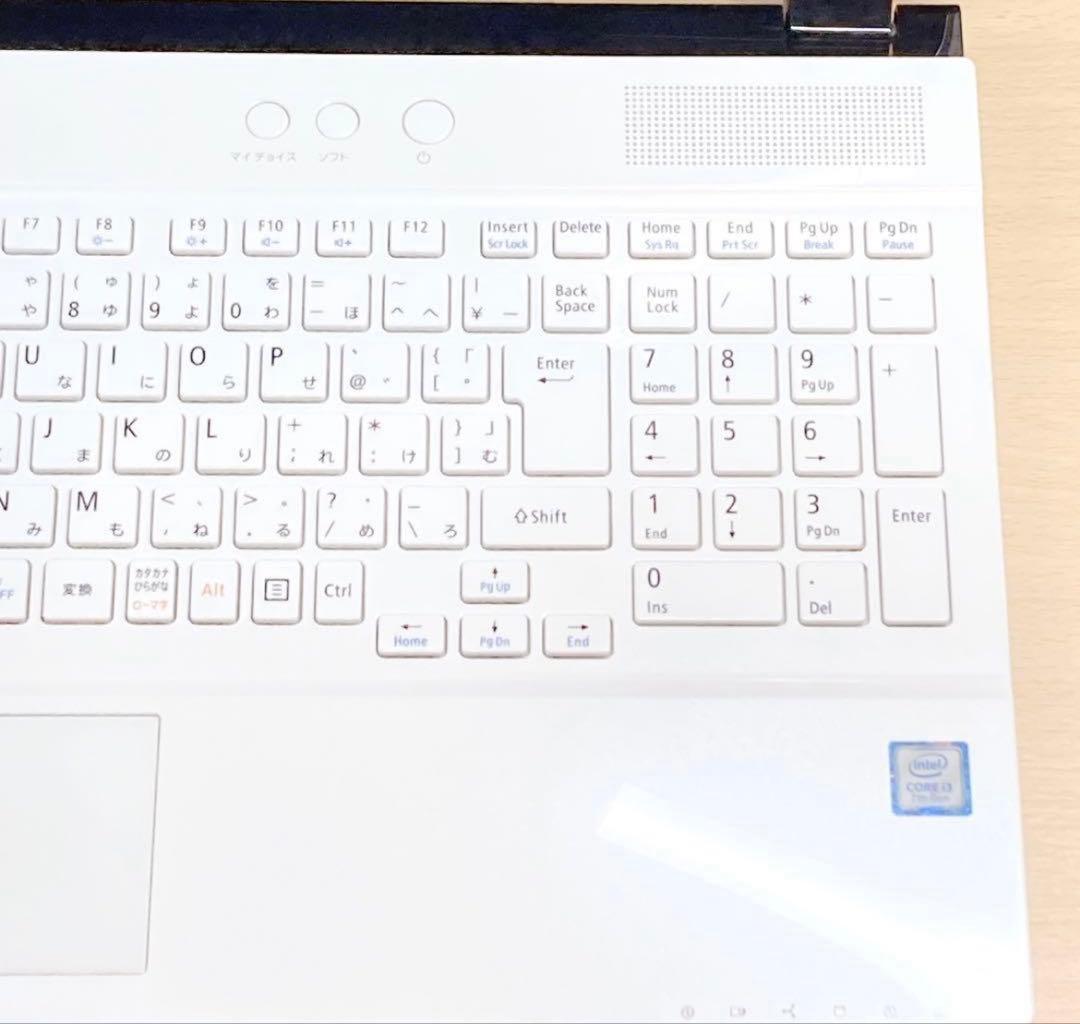 容量1000GB★ Windows11★カメラ 付きNECホワイトノートパソコン