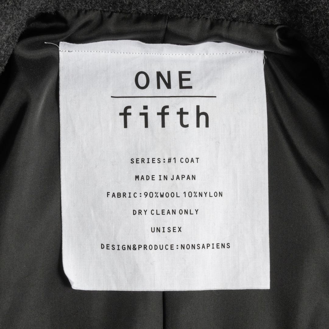 ONE fifth ワンフィフス 25AW MARCO ウール ダブルコート
