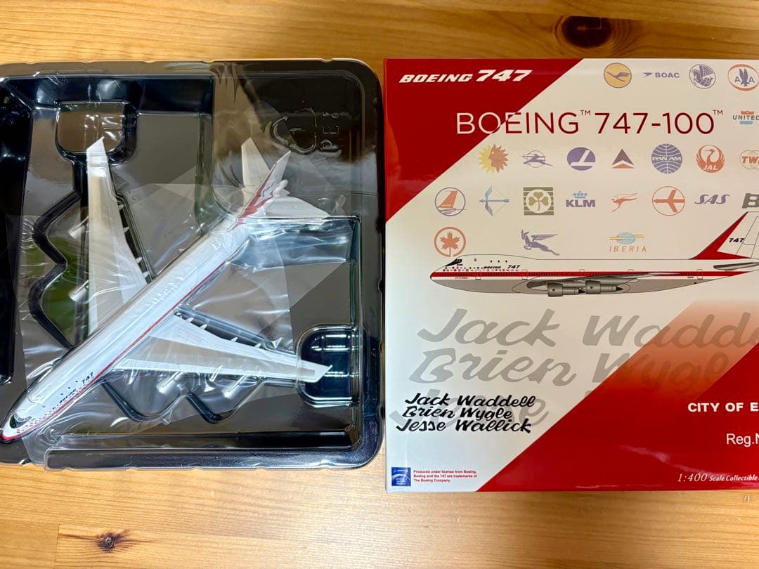 NGlite ボーイング747-100 試作機N7470 1/400 希少