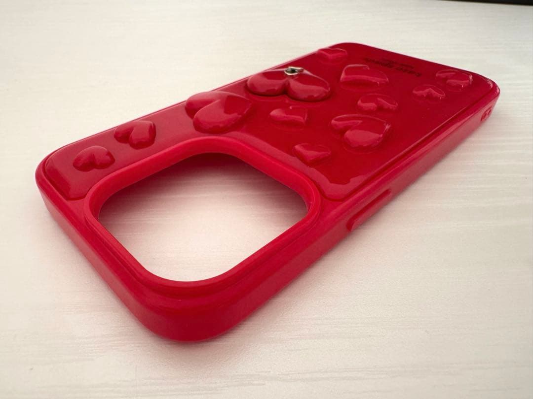 kate spade ハート iPhone15Pro スマホケース