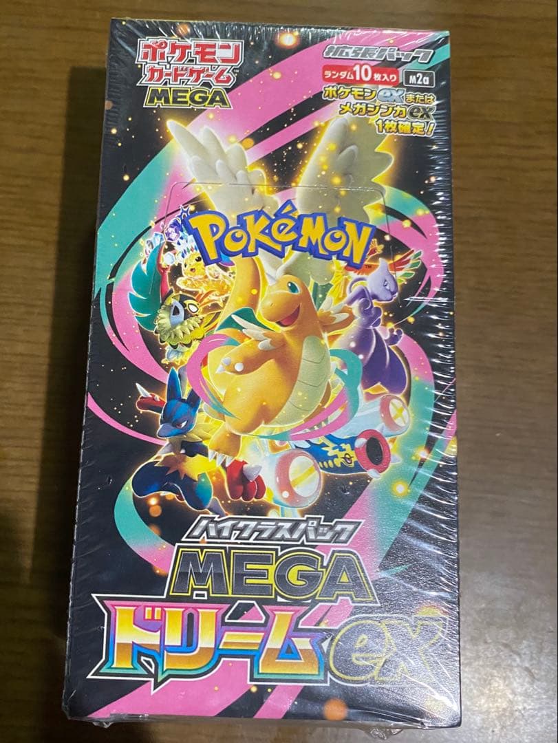 新品未開封　ポケモンカードMEGA ドリームEX BOX シュリンク付き