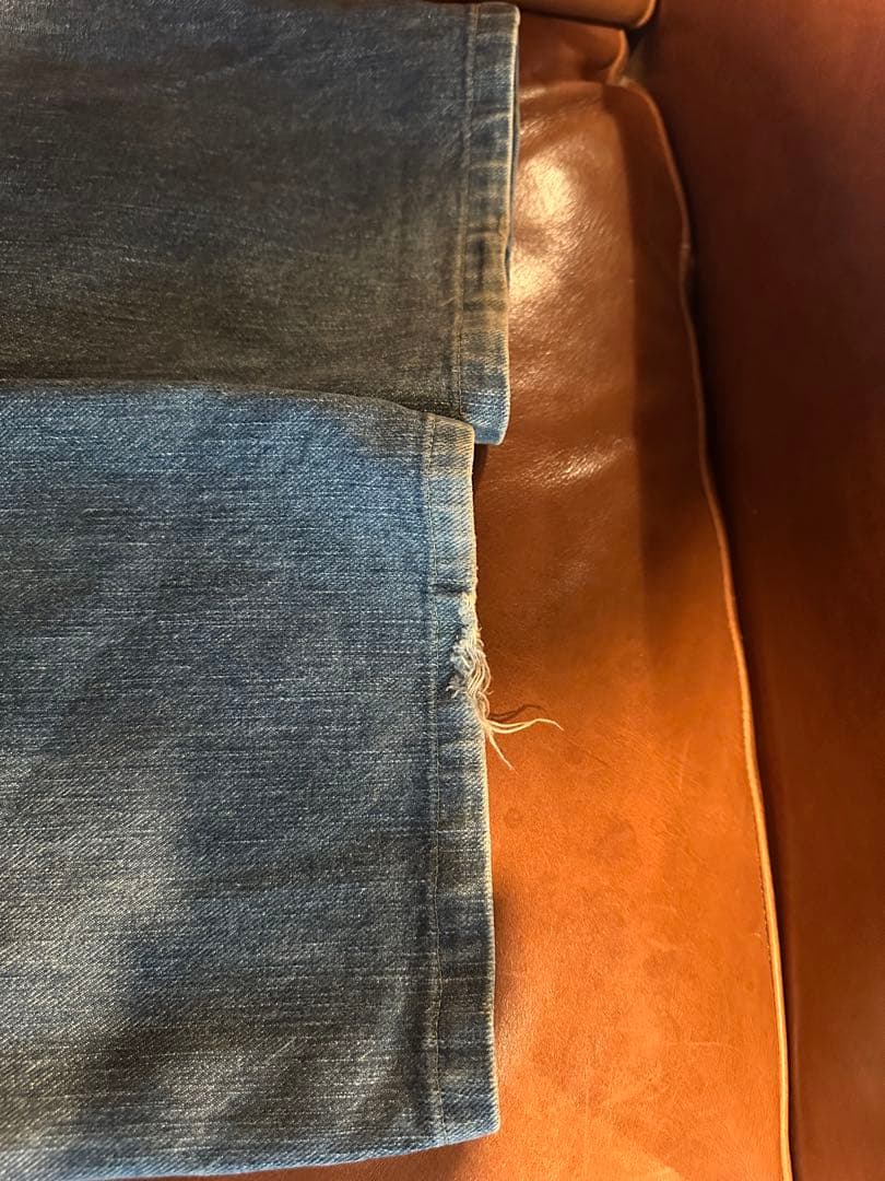 sassafras ササフラス　デニムパンツ　フォールリーフ　ガーデニング