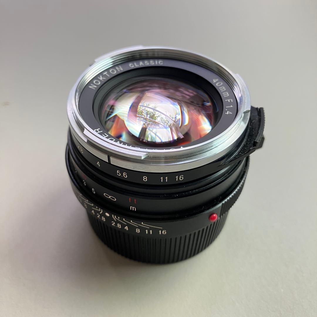 Voigtlander NOKTONclassic 40mm F1.4 ノクトン