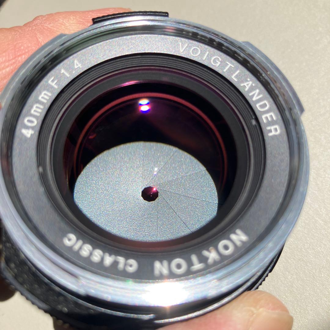 Voigtlander NOKTONclassic 40mm F1.4 ノクトン