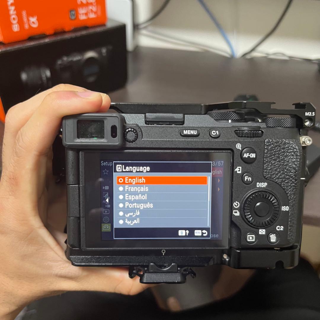 【美品】SONY α7C II ボディ・海外モデル・日本語非対応