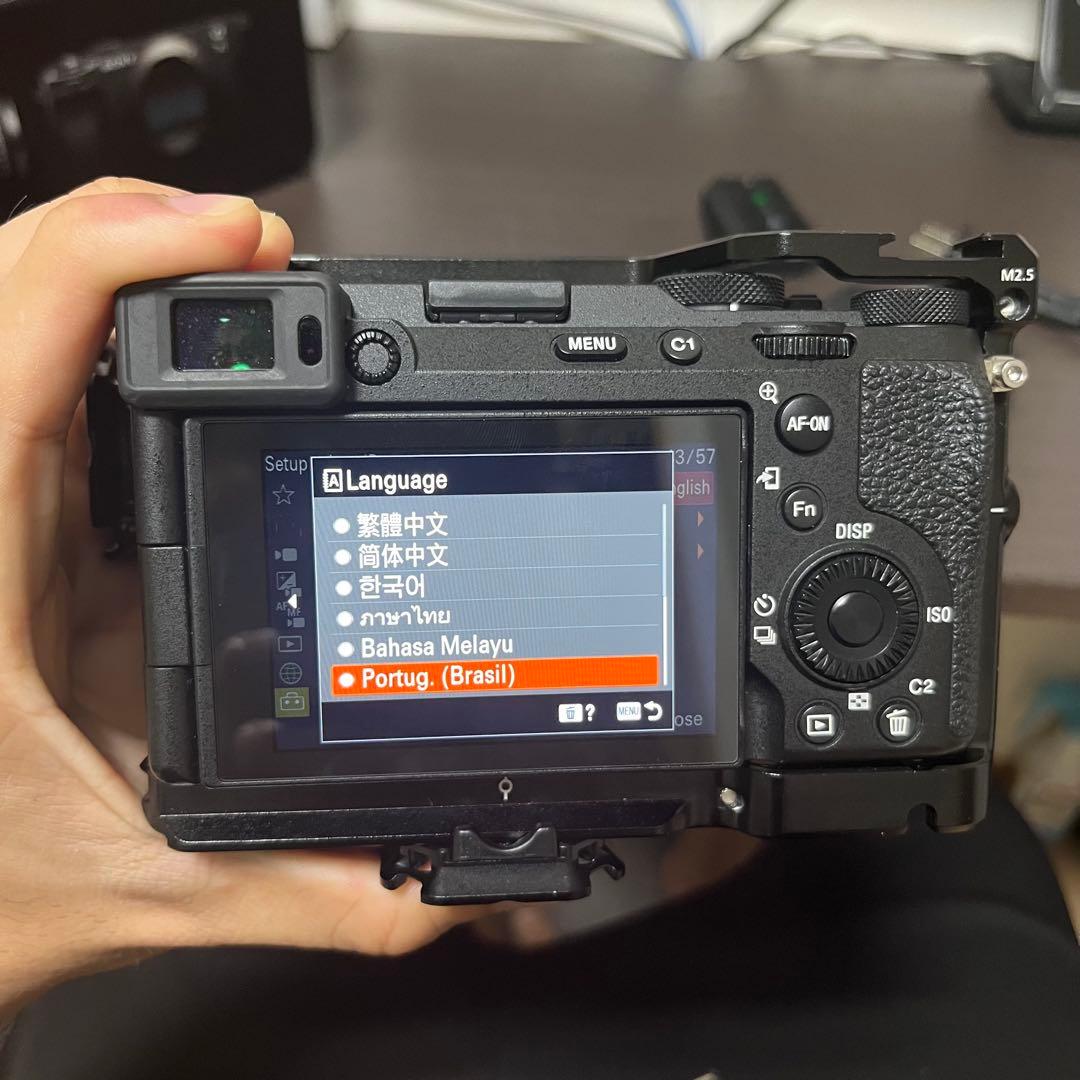 【美品】SONY α7C II ボディ・海外モデル・日本語非対応