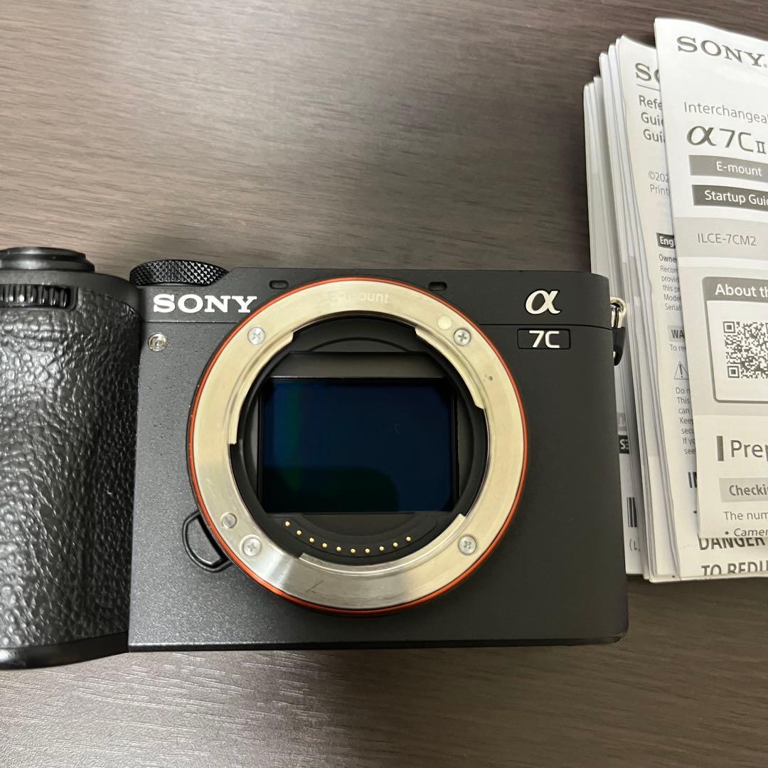 【美品】SONY α7C II ボディ・海外モデル・日本語非対応
