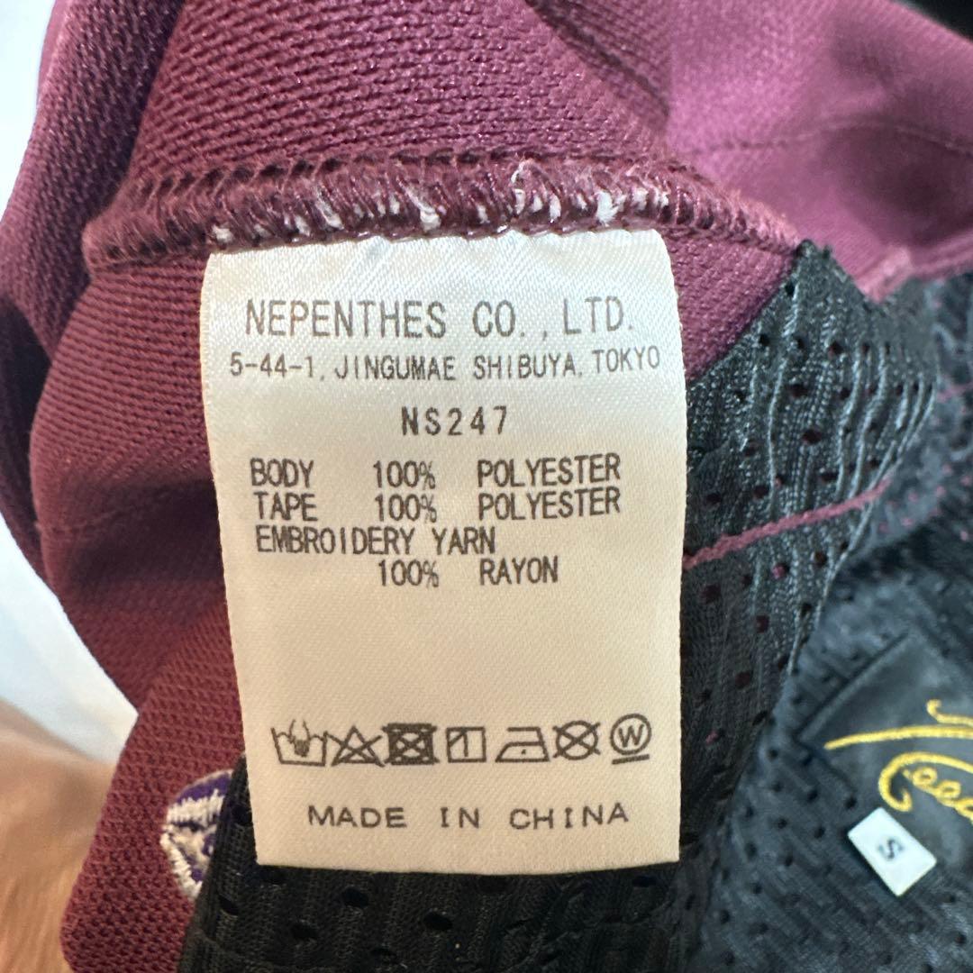 Needles バーガンディ スラックス Sサイズ