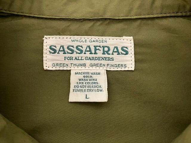 s*w様 ササフラス GDU Jacket Supima Typewriter