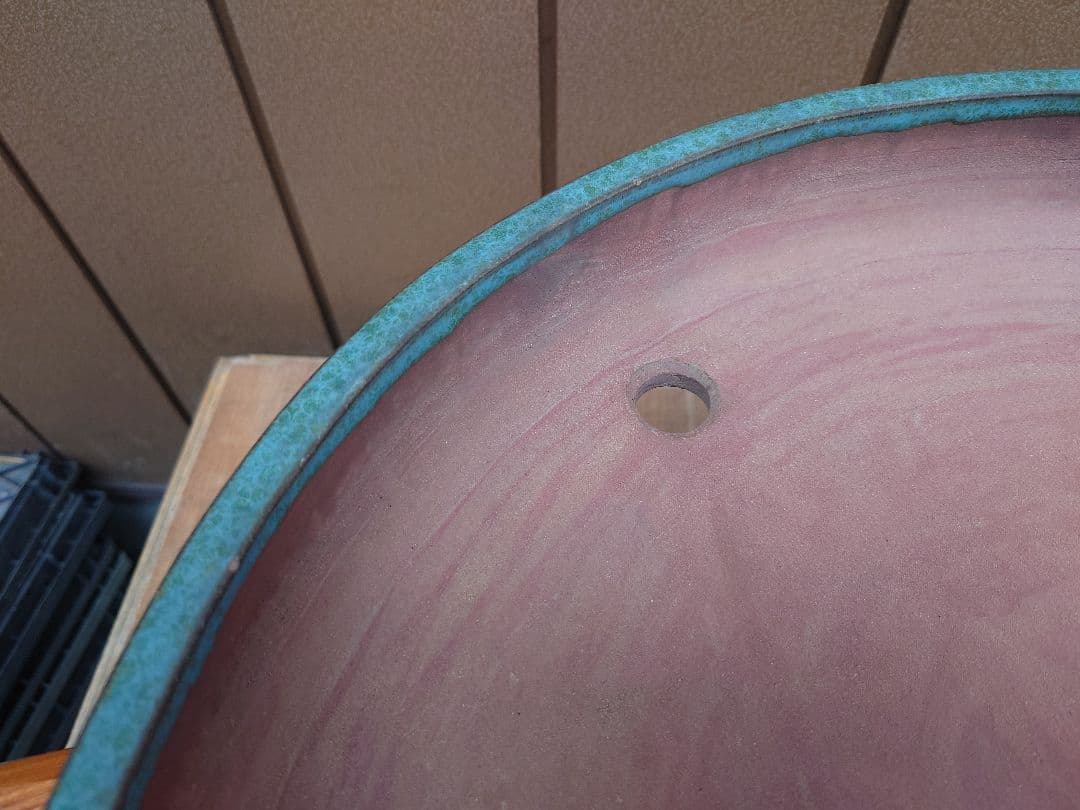 特大鉢　緑巳斎春松　幅70cm