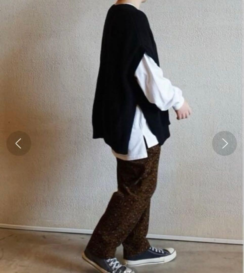 journal standard luxe COTTONアゼ Vネックベスト