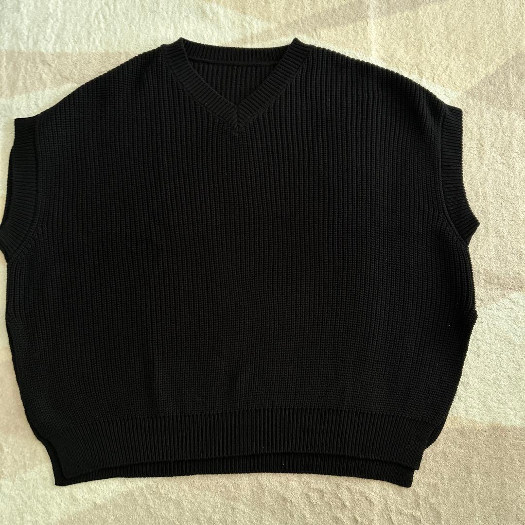 journal standard luxe COTTONアゼ Vネックベスト