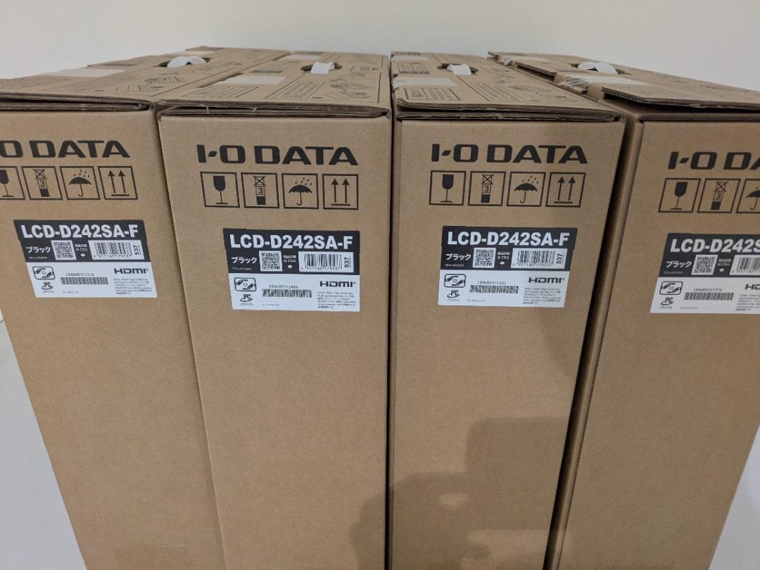 LCD-D242SA-F [23.8インチ ブラック]　２台