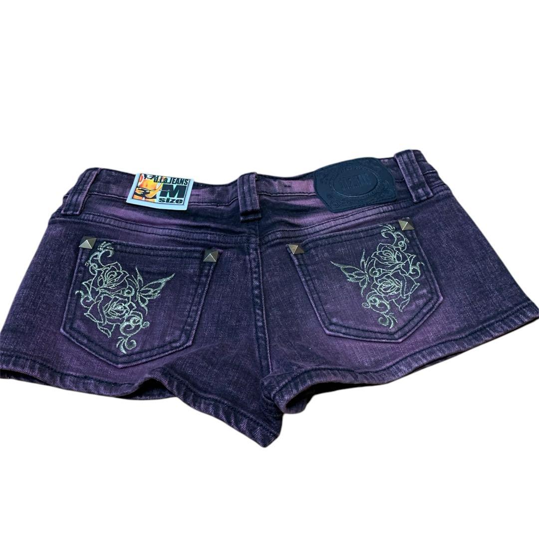 新品未使用 d.i.a 平成ギャル y2k ショーパン d.i.a系 刺繍M