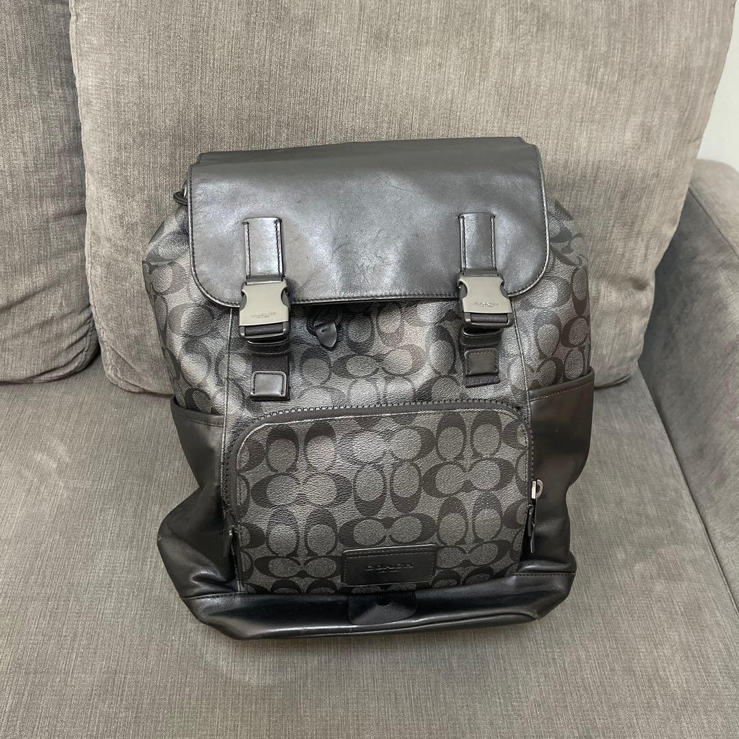 美品✨お気軽にお値下げ相談してください！ coachシグネチャートラックバック