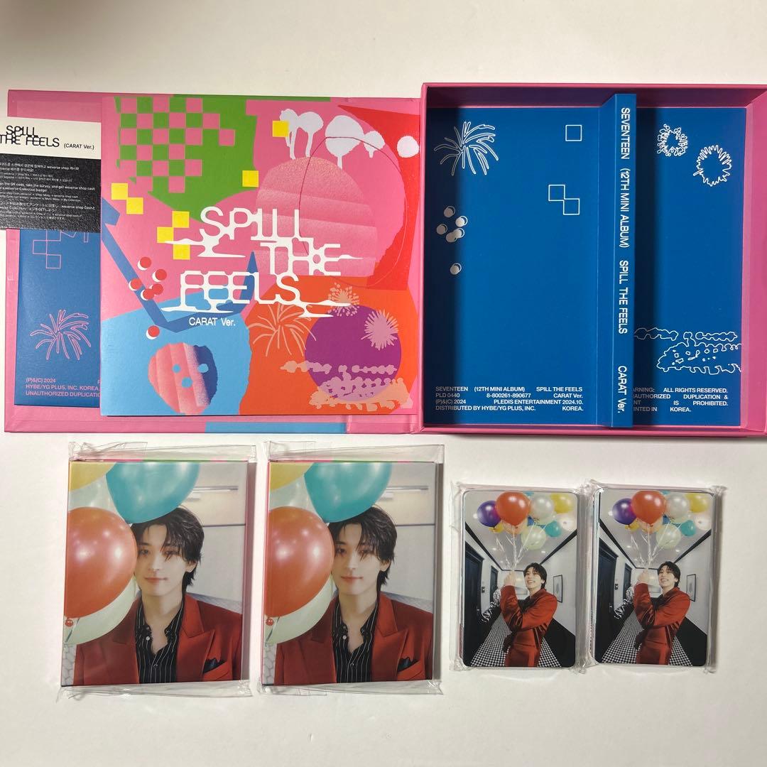 SEVENTEEN ウォヌ トレカ アルバム セット 全5ページ