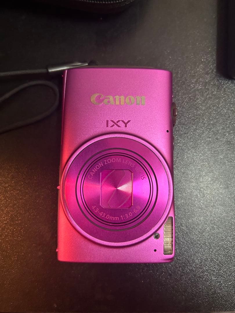 Canon PC1897バッテリー＆充電器付き 希少ピンク【中古美品】