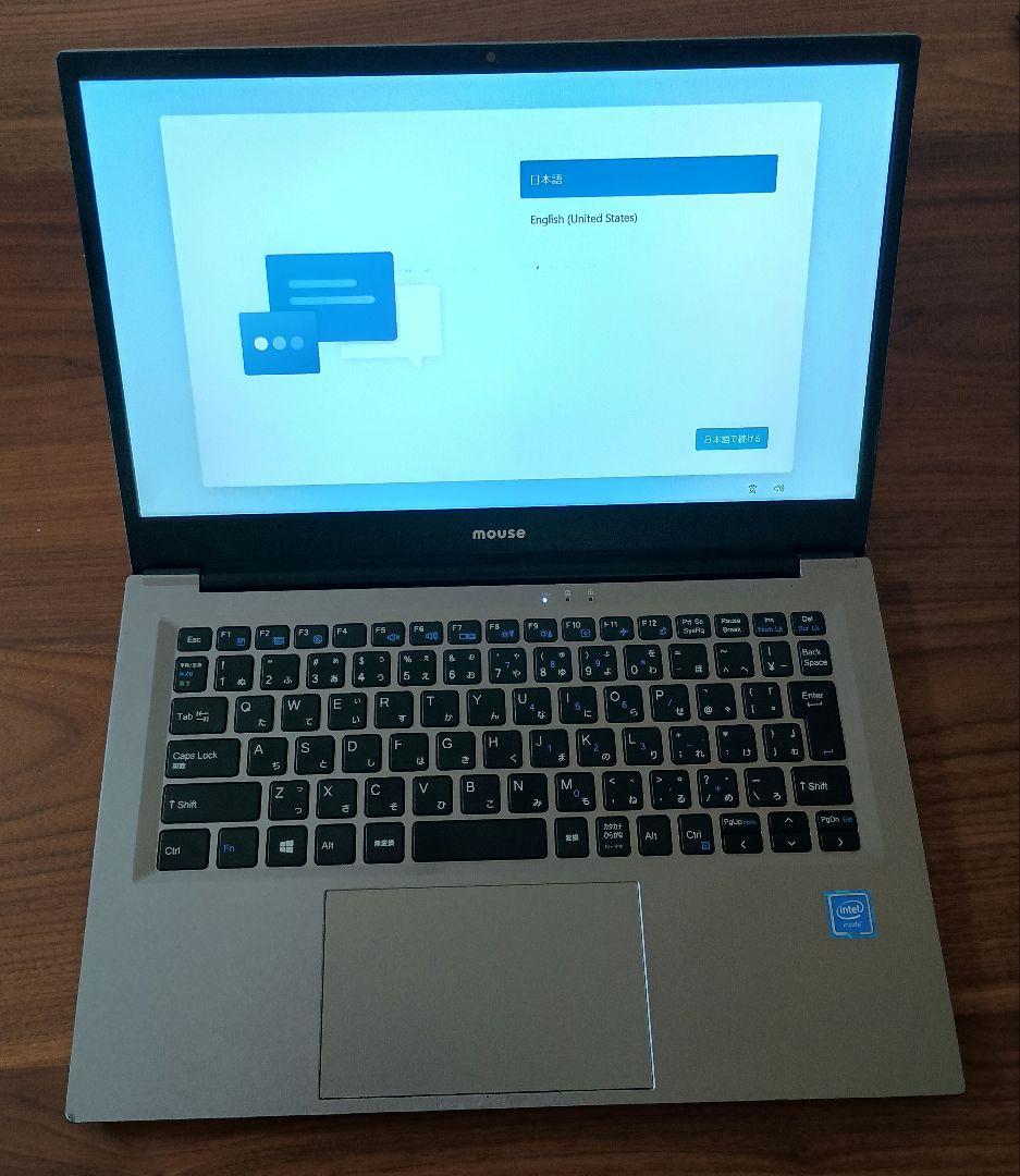 MOUSE ノートPC NKN1T1-1000860549 シルバー