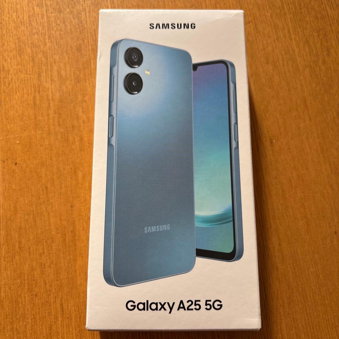 Samsung Galaxy A25 5G ブルー新品未開封