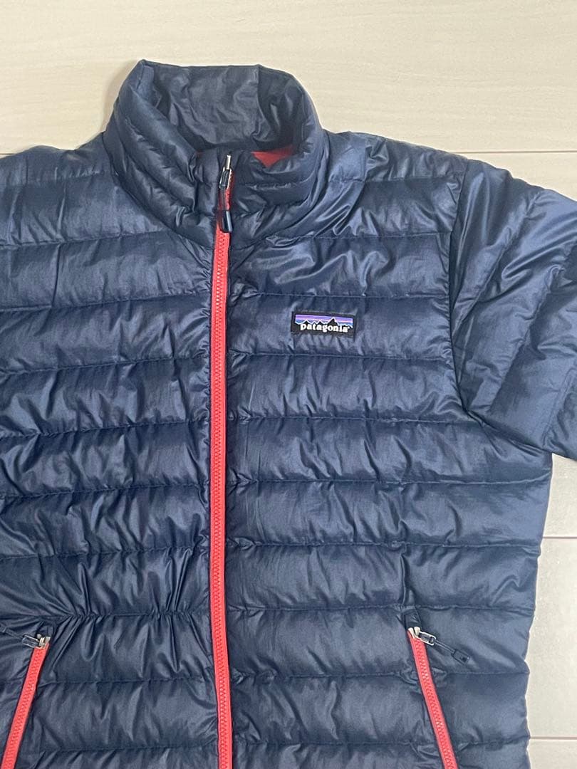 【美品】パタゴニア ダウンセーター XSネイビー STY84674 FA16