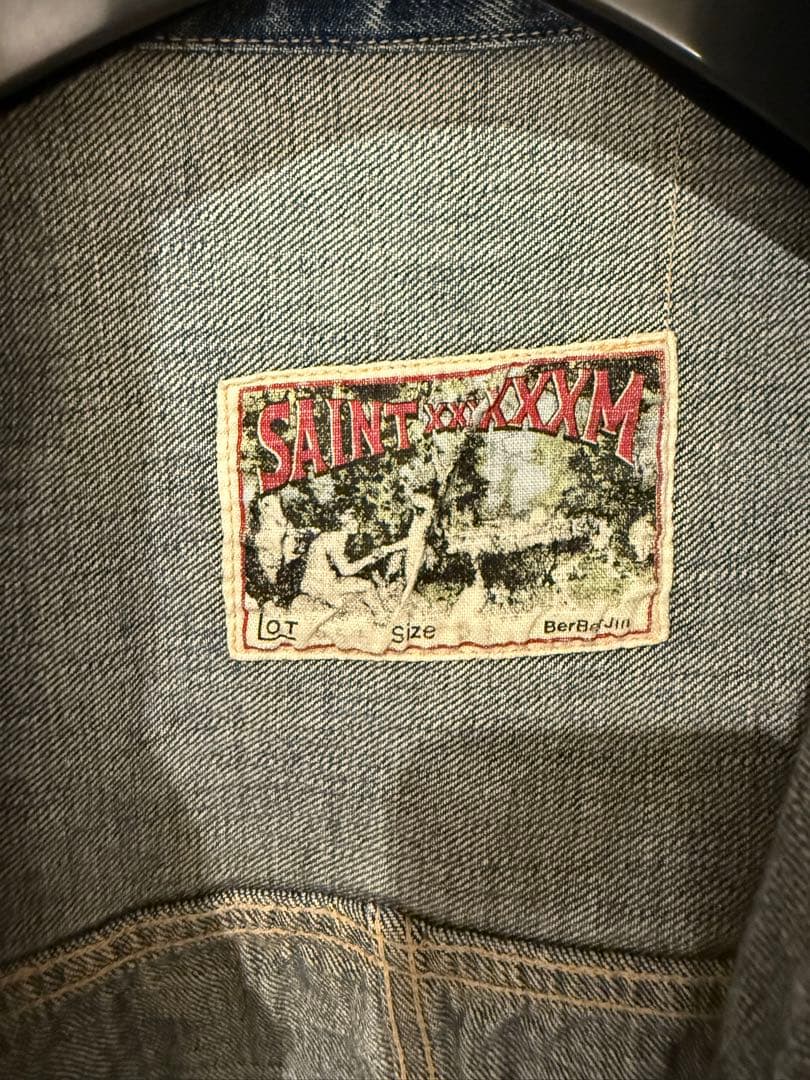 25SS セントマイケル デニムジャケット S SAINT Mxxxxxx