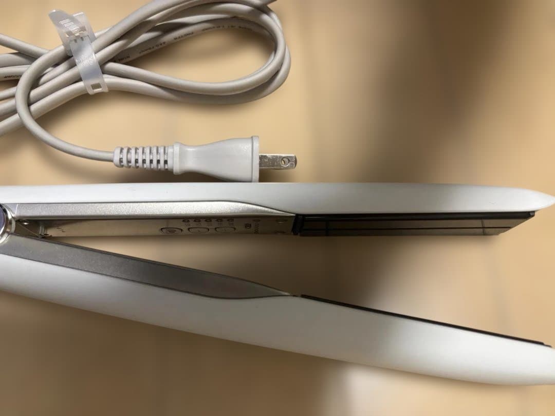 ほぼ新品ヘアーアイロン スムースグロスコーティングプラスEH-HS0J-W
