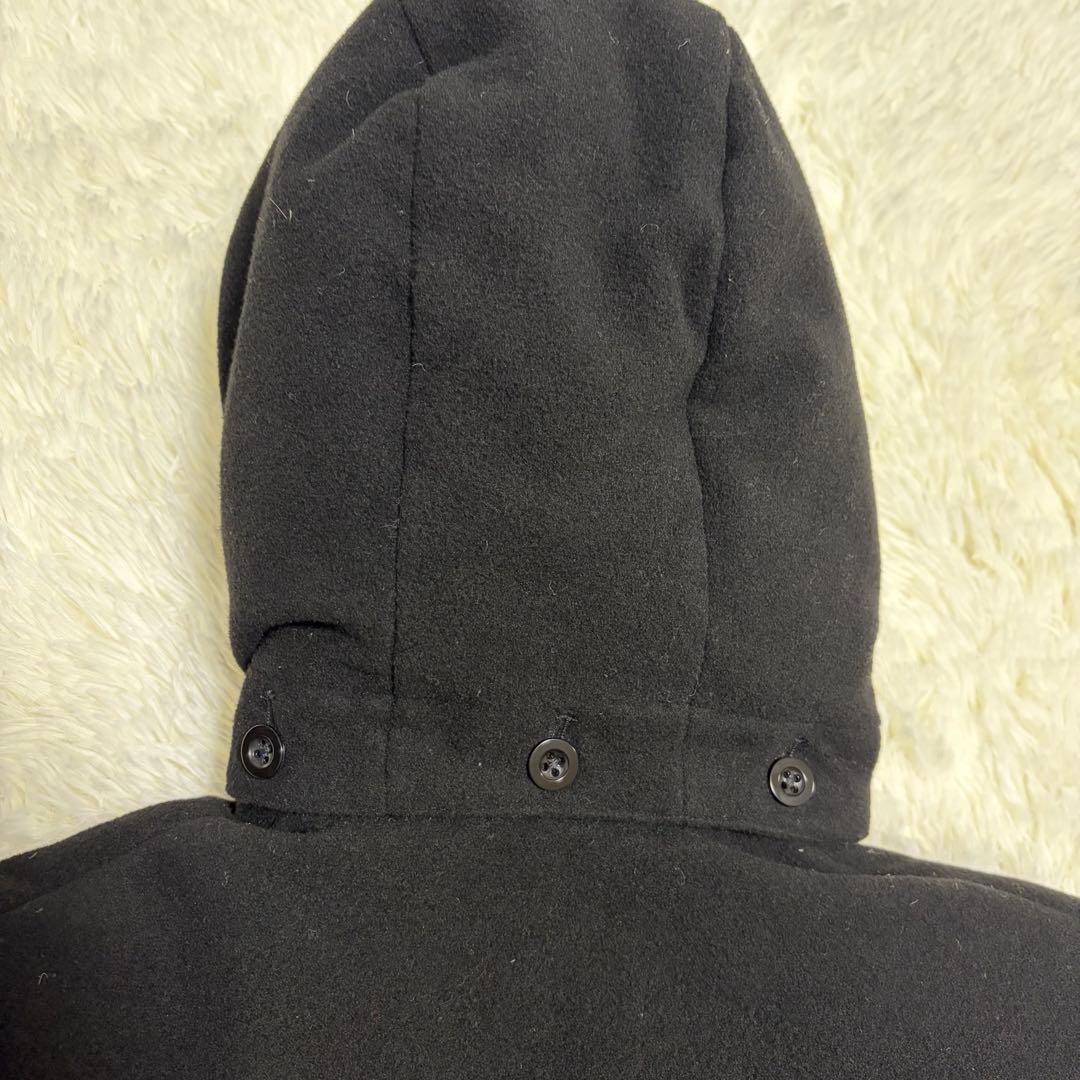 美品　DANTON BEAMS別注 ウールモッサダウン黒XL クリーニング済
