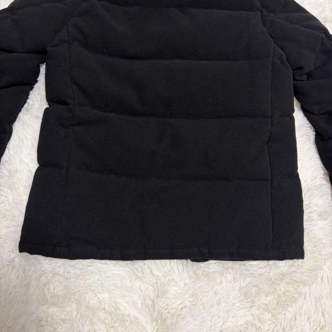 美品　DANTON BEAMS別注 ウールモッサダウン黒XL クリーニング済