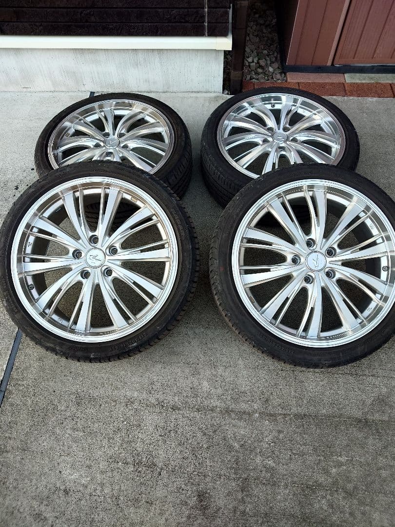 18インチ レオニスEX　廃盤品 ホイールタイヤ4本セット