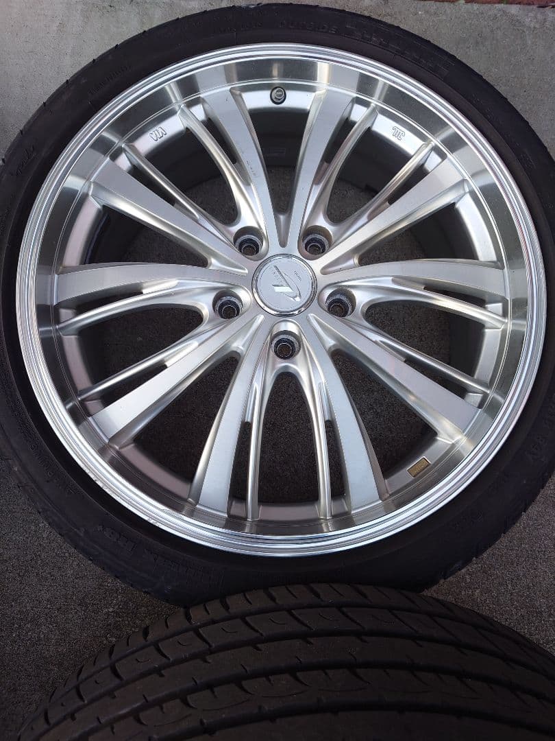 18インチ レオニスEX　廃盤品 ホイールタイヤ4本セット