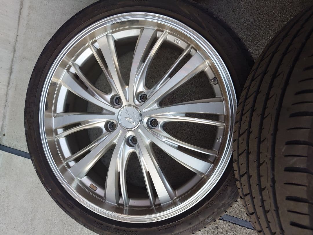 18インチ レオニスEX　廃盤品 ホイールタイヤ4本セット