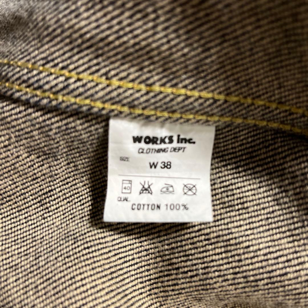 IRON HEART 21oz エクストラヘビー　デニムジャケット　W38 濃紺