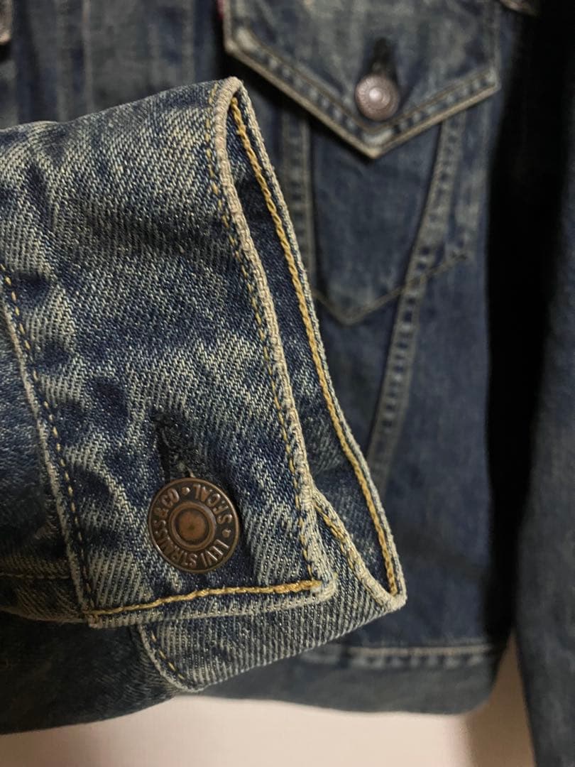 超希少 40 リーバイス デニムジャケット 71557-0208 復刻 94年製