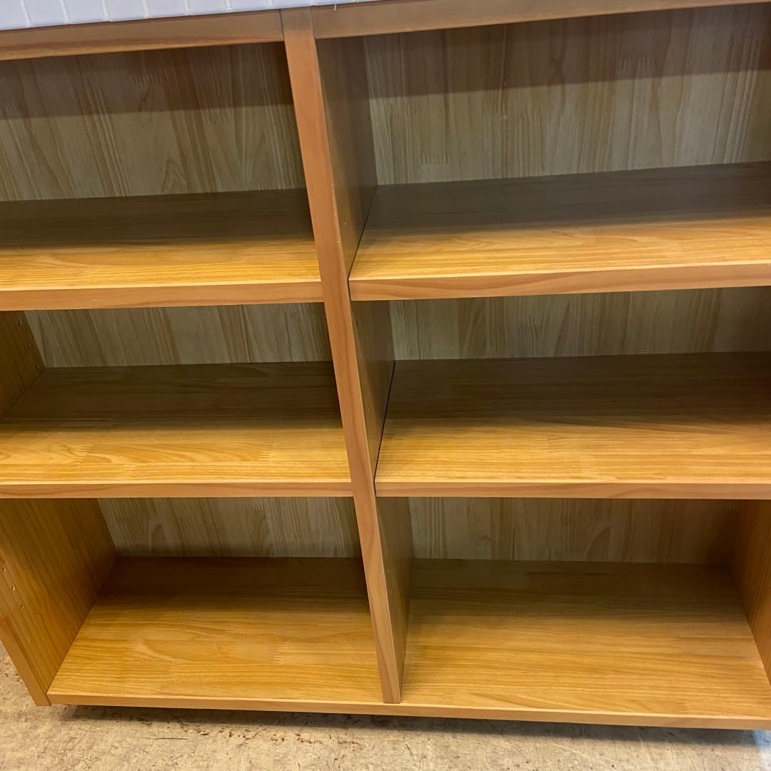 モモナチュラル MomoNatural⭐️モザイク タイル　スリム キッチンワゴン