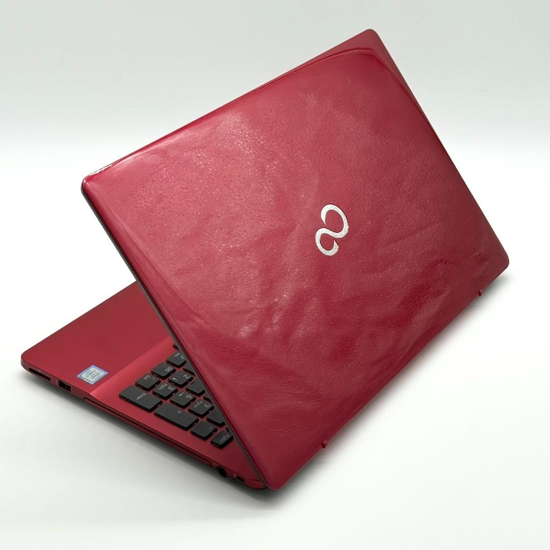 美品 富士通 ノートPC i7搭載 新品SSD512 Blu-ray FHD