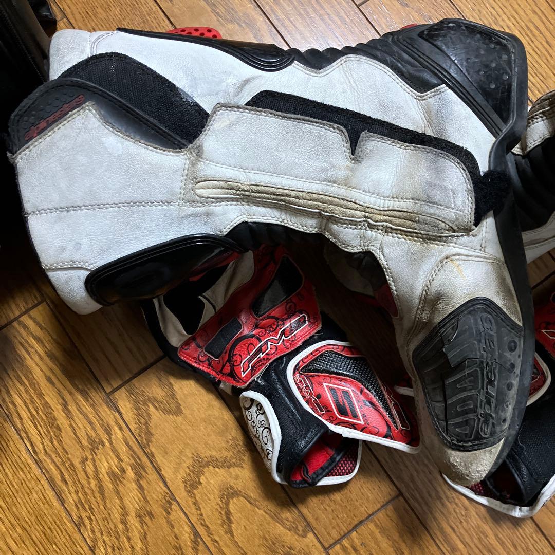 アルパインスターズ　レーシングブーツ　45 29.5サイズ　レーシンググローブ