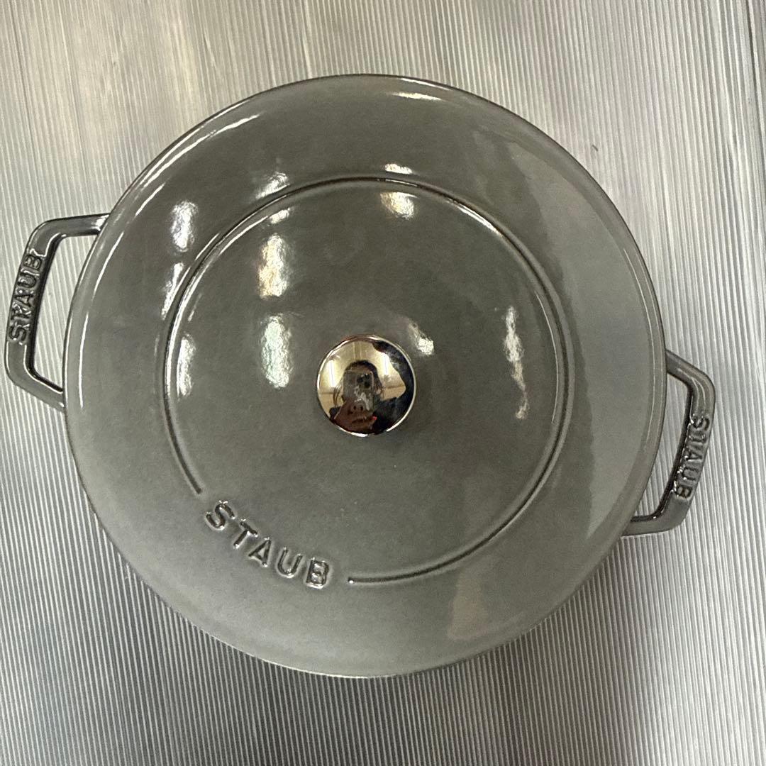 ストウブ 　鍋 24cm　現状品