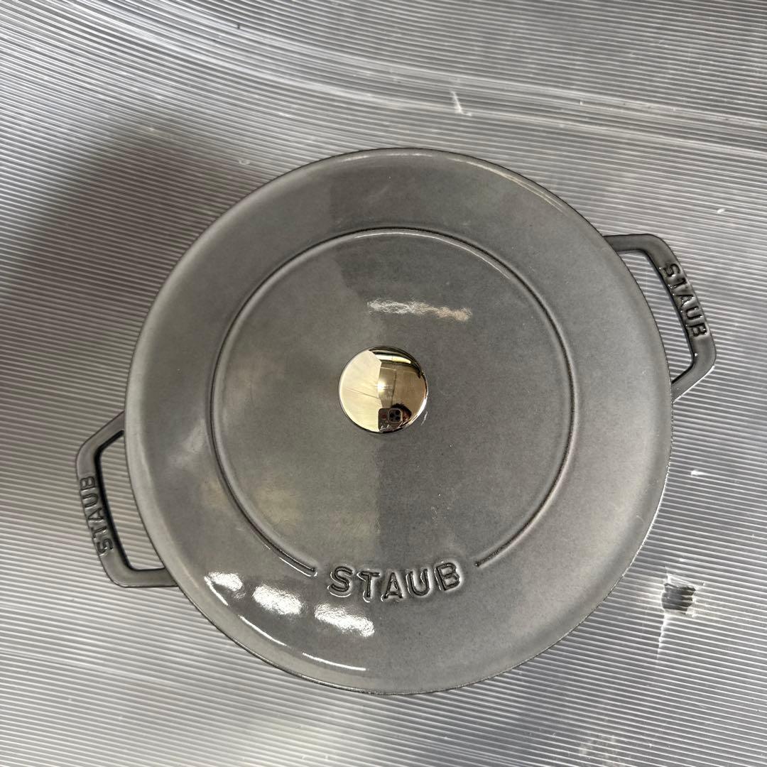 ストウブ 　鍋 24cm　現状品
