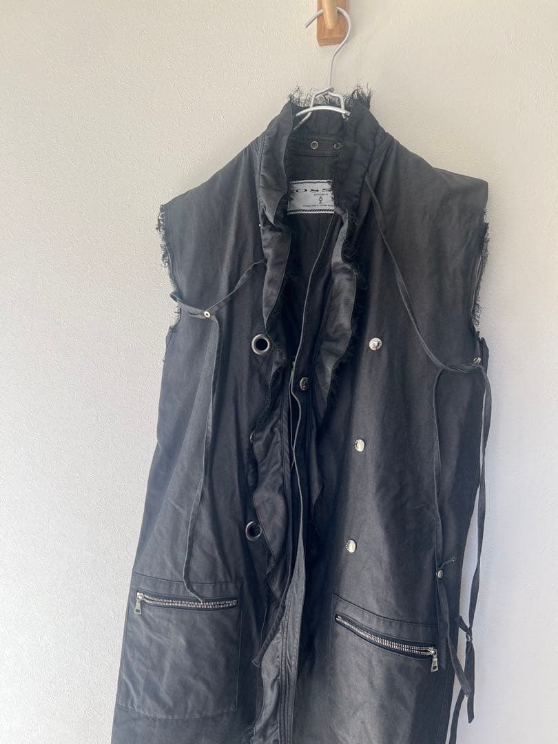 OSSA MONDO　オッサモンド　デニム風　ジレ　グランジ　ベスト