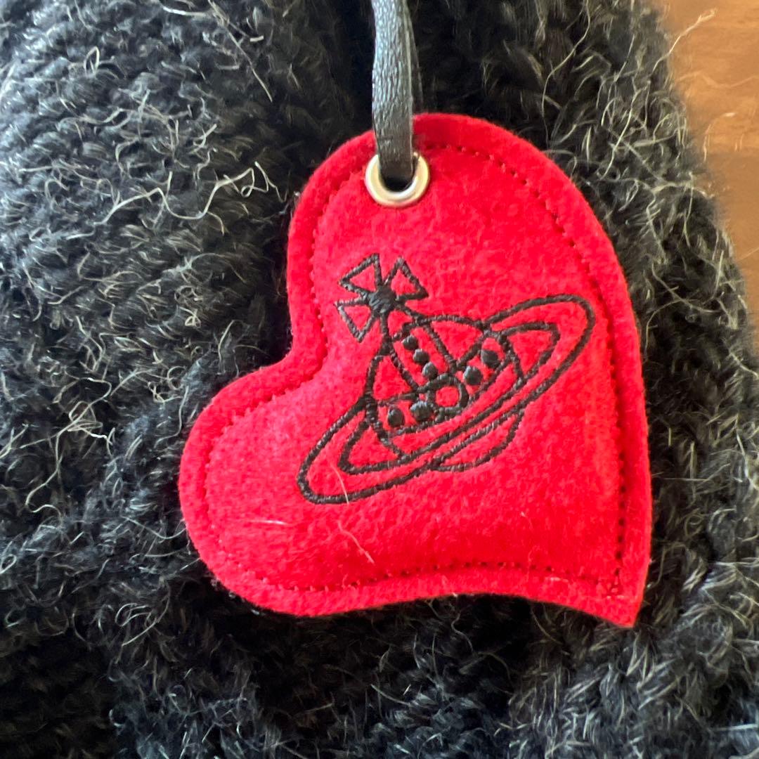 VivienneWestwood ニット帽 ポンポン付き