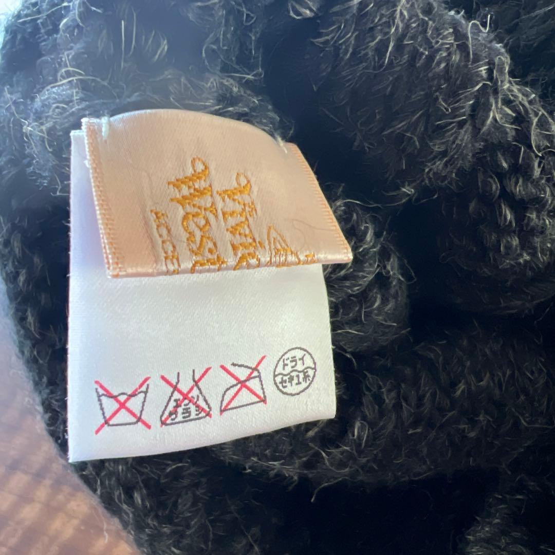 VivienneWestwood ニット帽 ポンポン付き