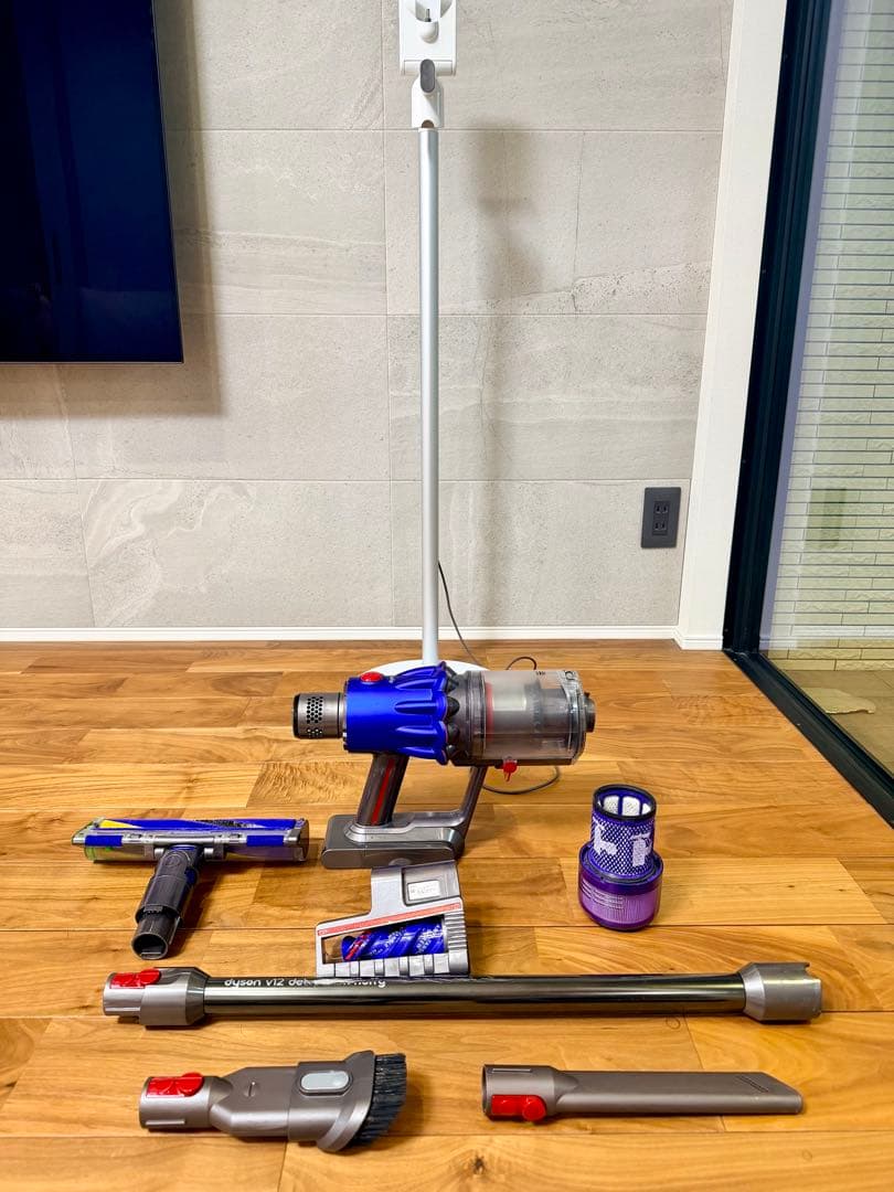 ダイソン　V12 Detect Slim Fluffy 充電スタンド付