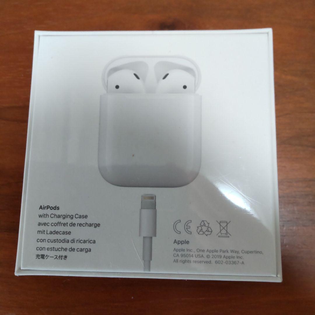 新品未開封　フィルム未剥離　AirPods 第2世代　正規品