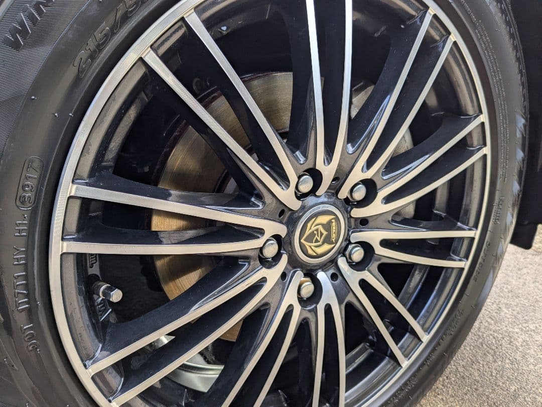 [美品] RiZLEY weds製 17インチ ホイールセット