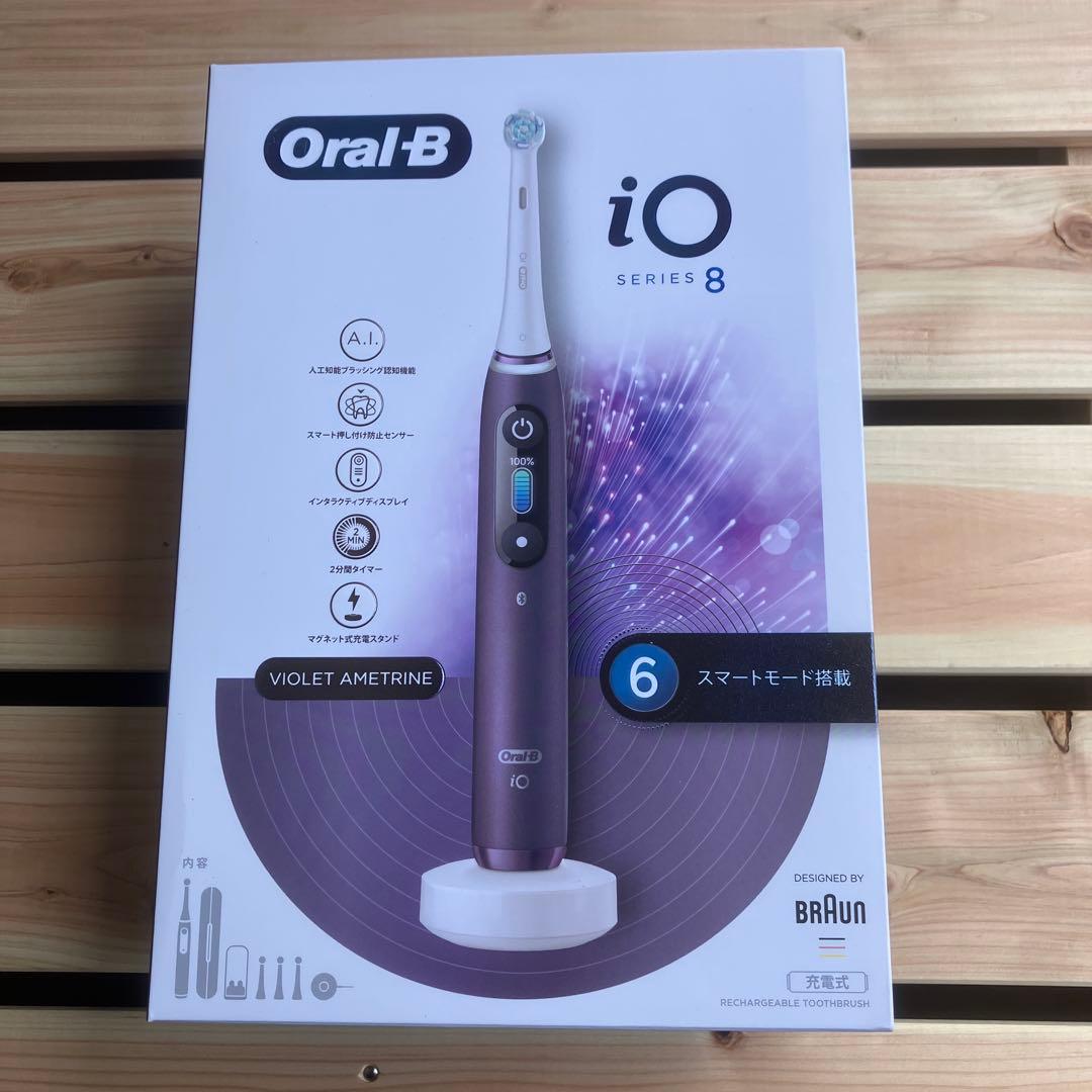 ◆新品未開封品◆オーラルB iO8 IOM84K11BDVT 電動歯ブラシ