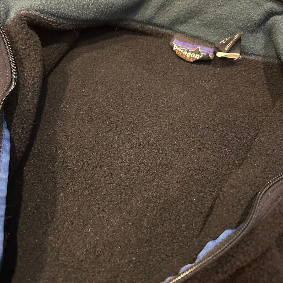 希少 USA製 Patagonia シンチラ フリース ベスト サイズXL 黒