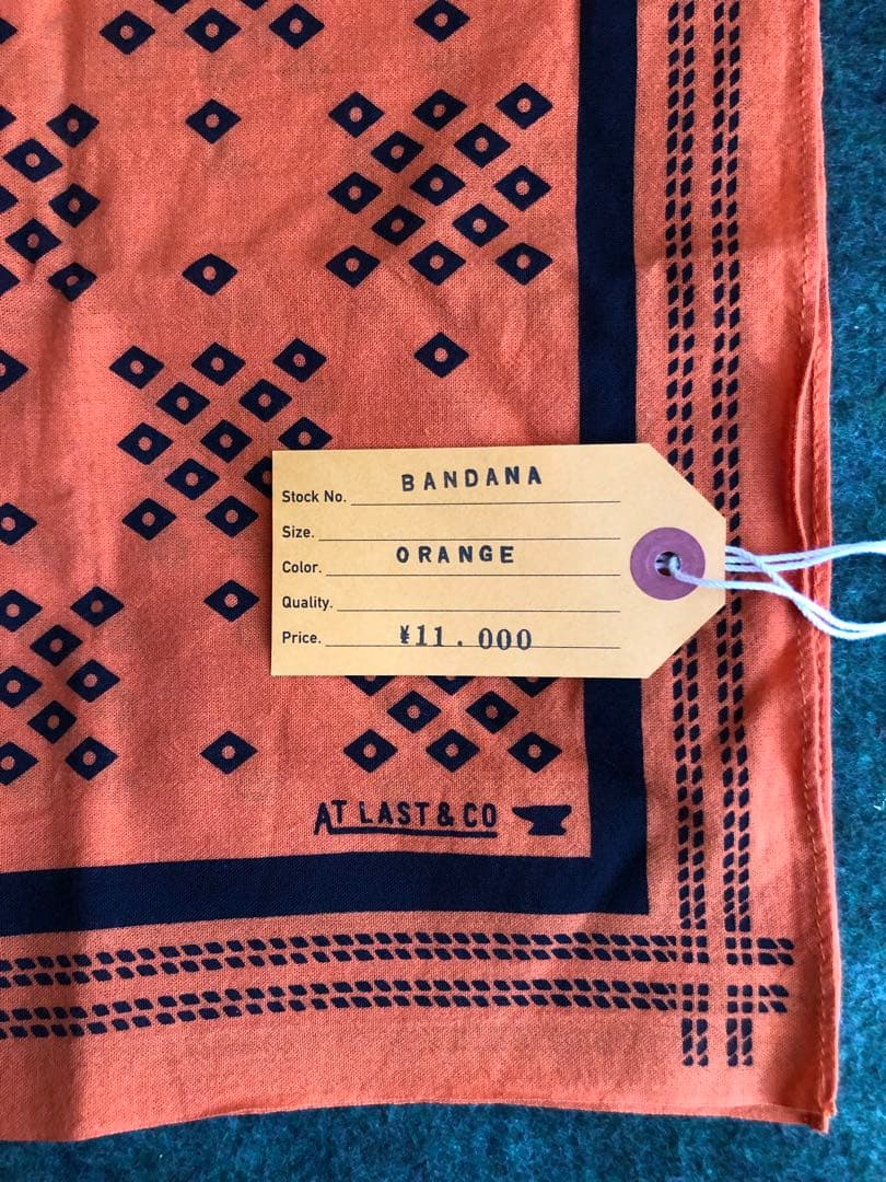 Atlast&co.バンダナ【タグ付】